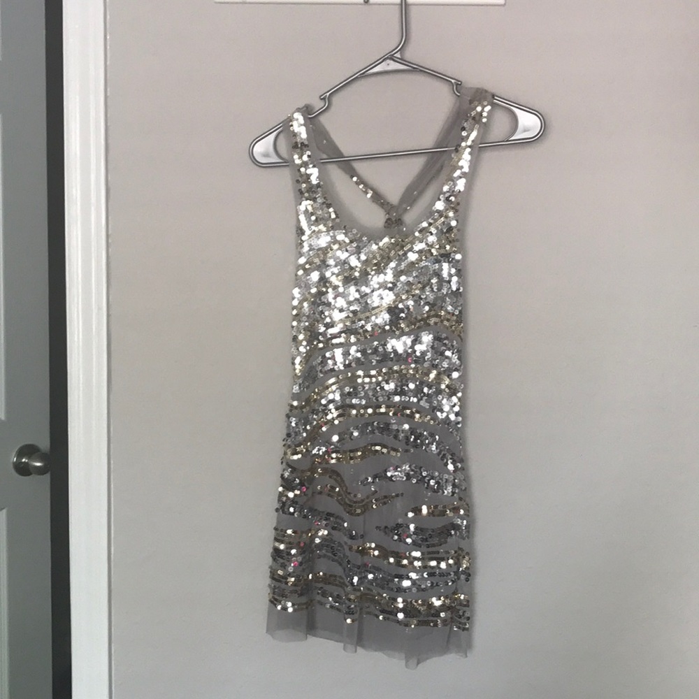 Sparkling sequin dress